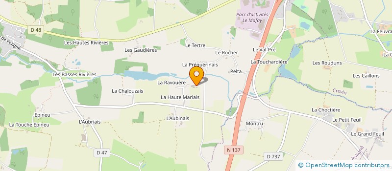 localisation de l'entreprise MONSIEUR JEROME ALLAIN  BOURG-DES-COMPTES