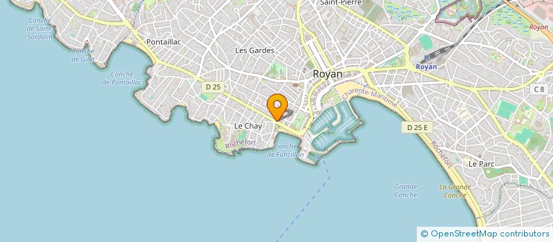 localisation de l'entreprise MONSIEUR JEROME ALLART  ROYAN