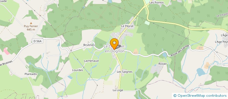 localisation de l'entreprise MONSIEUR JEROME ALLEGOEDT à LE CHATENET-EN-DOGNON