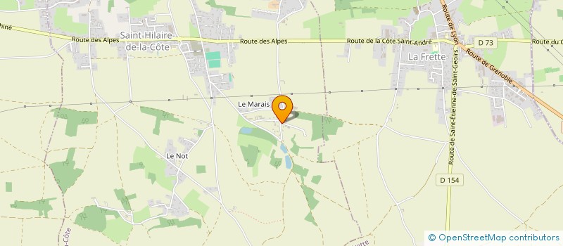 localisation de l'entreprise MONSIEUR JEROME ALTENEDER  SAINT-HILAIRE-DE-LA-COTE