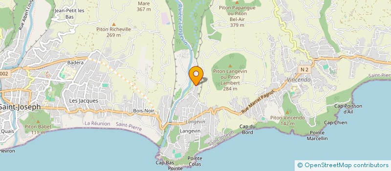 localisation de l'entreprise MONSIEUR JEROME AMANVILLE  SAINT-JOSEPH