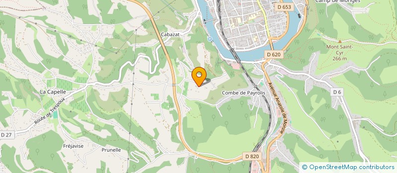 localisation de l'entreprise MONSIEUR JEROME AMAT à CAHORS