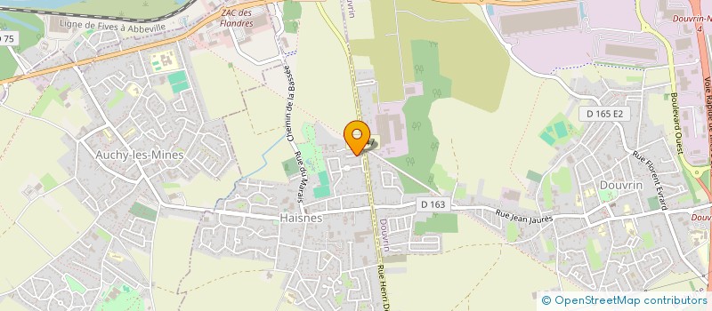 localisation de l'entreprise MONSIEUR JEROME AMIELH  HAISNES