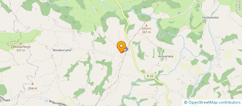 localisation de l'entreprise MONSIEUR JEROME AMORENA  MENDIONDE