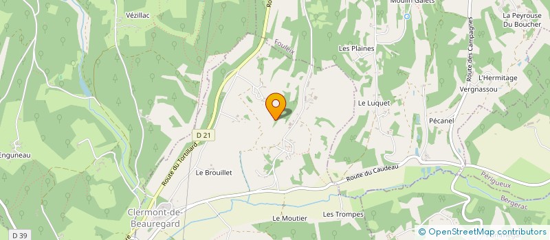 localisation de l'entreprise MONSIEUR JEROME AMPOULANGE à QUEYSSAC