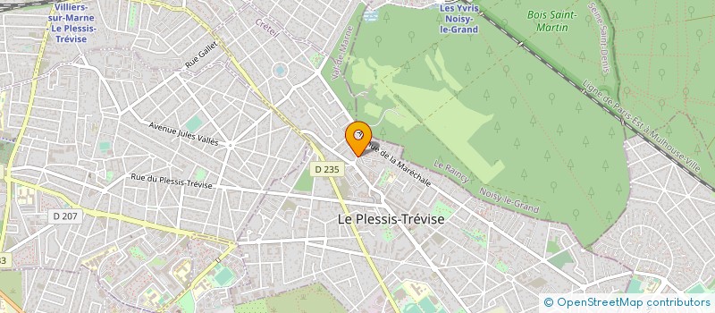 localisation de l'entreprise MONSIEUR JEROME ANASTASE  LE PLESSIS-TREVISE