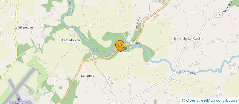 localisation de l'entreprise MONSIEUR JEROME ANDRIEUX  PLOEUC-L'HERMITAGE