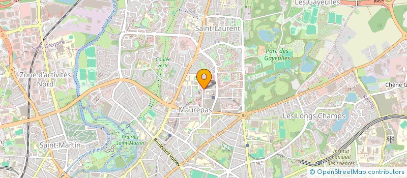 localisation de l'entreprise MONSIEUR JEROME ANTONELLI  RENNES