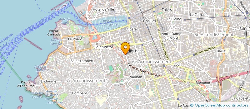 localisation de l'entreprise MONSIEUR JEROME APACK à MARSEILLE
