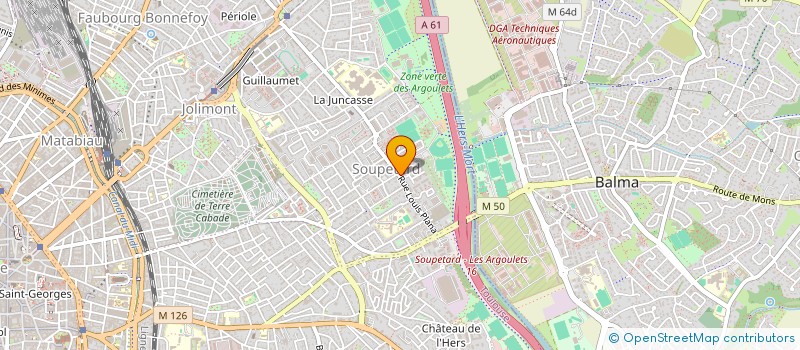 localisation de l'entreprise MONSIEUR JEROME APARICIO  TOULOUSE