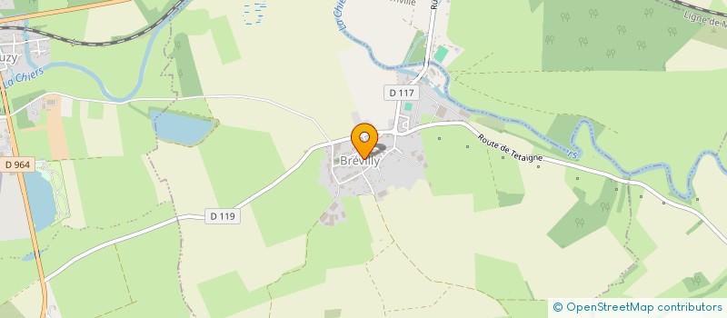 localisation de l'entreprise MONSIEUR JEROME ARBOUX  BREVILLY