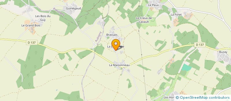 localisation de l'entreprise MONSIEUR JEROME ARCICAULT  THENEZAY