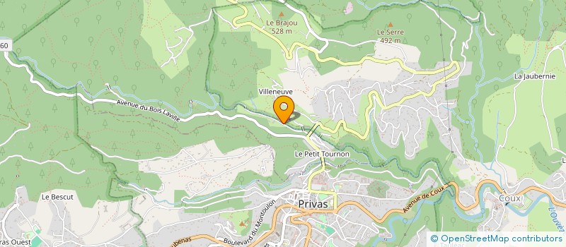 localisation de l'entreprise MONSIEUR JEROME ARGAUD  LYAS