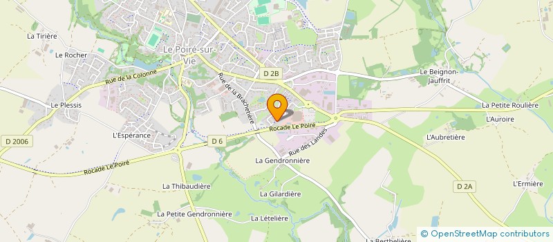 localisation de l'entreprise MONSIEUR JEROME ARNAUD à LE POIRE-SUR-VIE