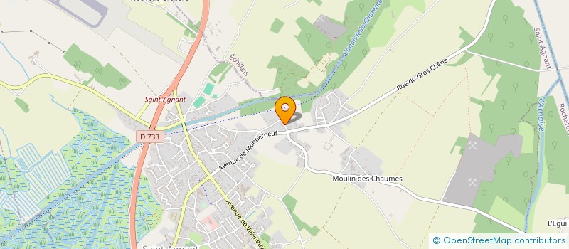 localisation de l'entreprise MONSIEUR JEROME ARNAULT  SAINT-AGNANT