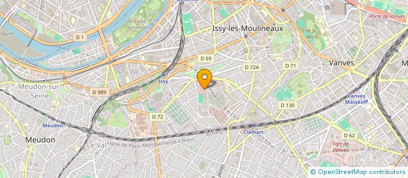 localisation de l'entreprise MONSIEUR JEROME AROUS à ISSY-LES-MOULINEAUX