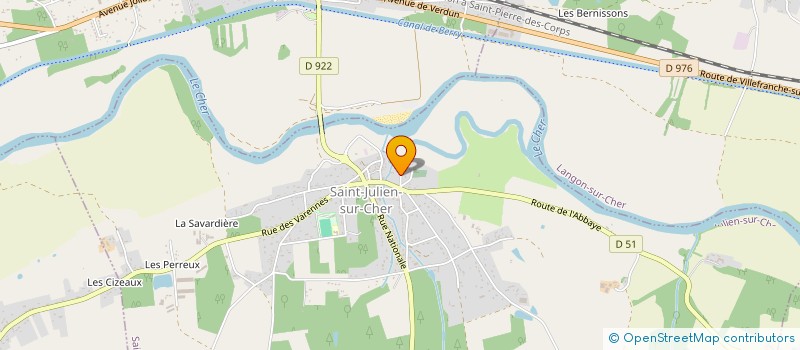 localisation de l'entreprise MONSIEUR JEROME ASCOET  SAINT-JULIEN-SUR-CHER