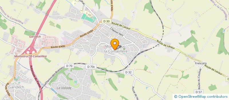 localisation de l'entreprise MONSIEUR JEROME ASTRUC  AZAS