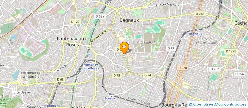 localisation de l'entreprise MONSIEUR JEROME AUBERT à BAGNEUX