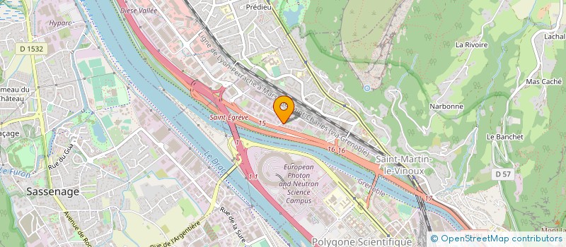 localisation de l'entreprise MONSIEUR JEROME AUBRETON  SAINT-MARTIN-LE-VINOUX