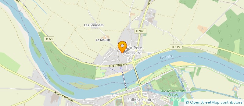 localisation de l'entreprise MONSIEUR JEROME AUBRUN  SAINT-PERE-SUR-LOIRE