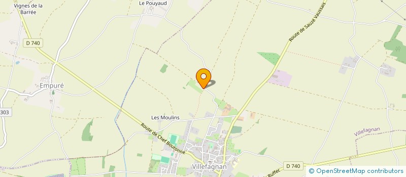 localisation de l'entreprise MONSIEUR JEROME AUDOIN à SOUVIGNE