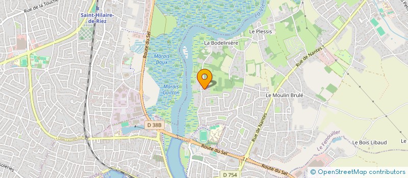 localisation de l'entreprise MONSIEUR JEROME AUGER  LE FENOUILLER