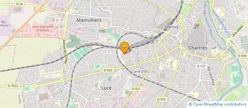 localisation de l'entreprise MONSIEUR JEROME AVELINE à LUCE