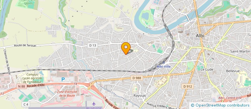 localisation de l'entreprise MONSIEUR JEROME AVISOU à ALBI