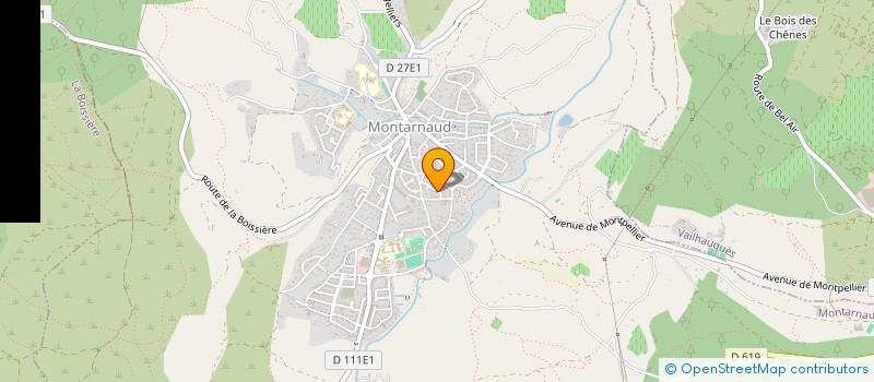 localisation de l'entreprise MONSIEUR JEROME AZAIS  MONTARNAUD