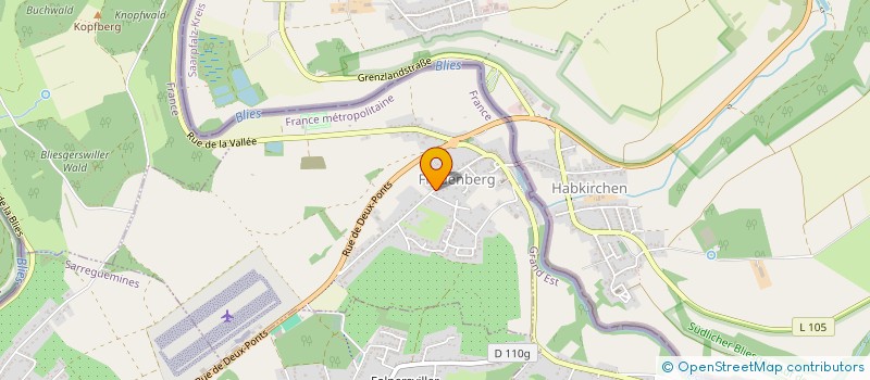 localisation de l'entreprise MONSIEUR JEROME BACH à WŒLFLING-LES-SARREGUEMINES
