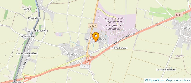 localisation de l'entreprise MONSIEUR JEROME BACH  SAINTE-SOULLE