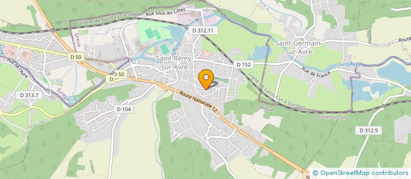 localisation de l'entreprise MONSIEUR JEROME BACHELET à SAINT-REMY-SUR-AVRE