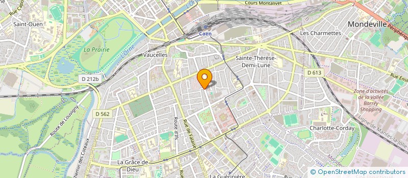 localisation de l'entreprise MONSIEUR JEROME BACHET à CAEN