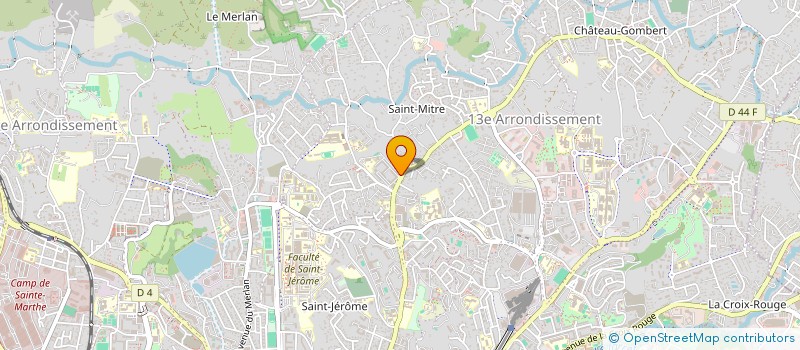 localisation de l'entreprise MONSIEUR JEROME BACQUET à MARSEILLE