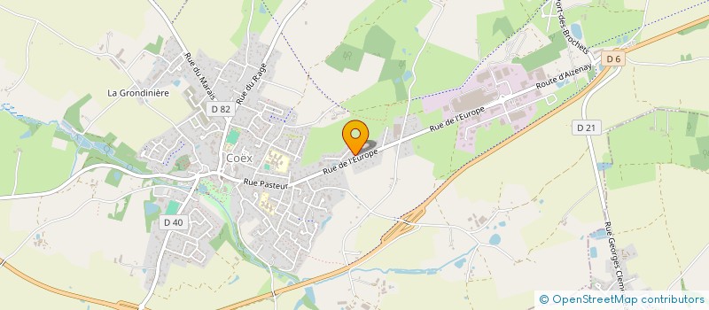 localisation de l'entreprise MONSIEUR JEROME BAILLY  COEX