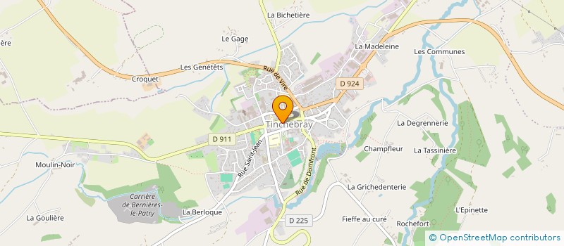 localisation de l'entreprise MONSIEUR JEROME BAIZE à MONTSECRET-CLAIREFOUGERE