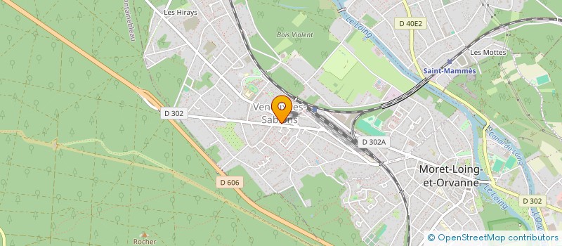 localisation de l'entreprise MONSIEUR JEROME BALLOT  MORET-LOING-ET-ORVANNE