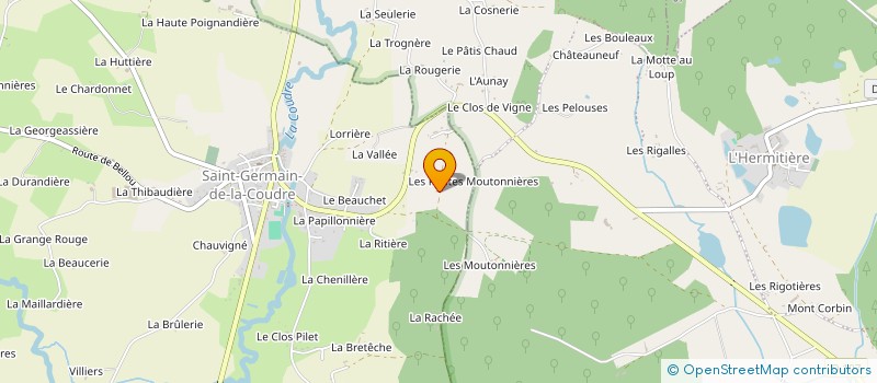 localisation de l'entreprise MONSIEUR JEROME BARAZA à SAINT-GERMAIN-DE-LA-COUDRE