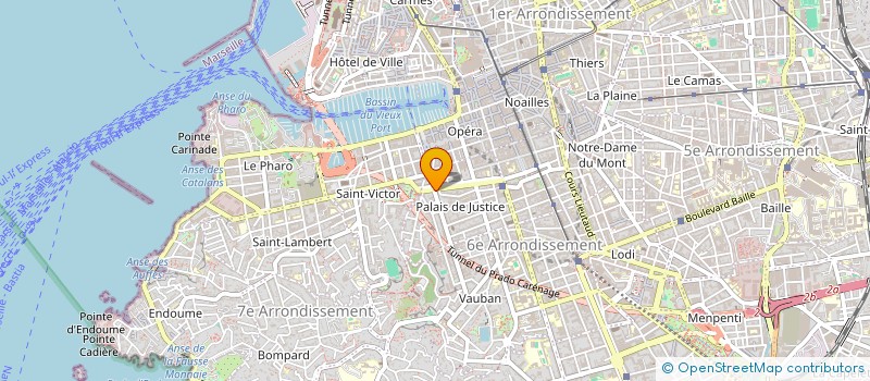 localisation de l'entreprise MONSIEUR JEROME BARBERIS  MARSEILLE