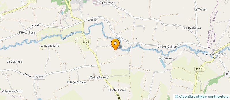 localisation de l'entreprise MONSIEUR JEROME BARBEY à NOTRE-DAME-DE-CENILLY