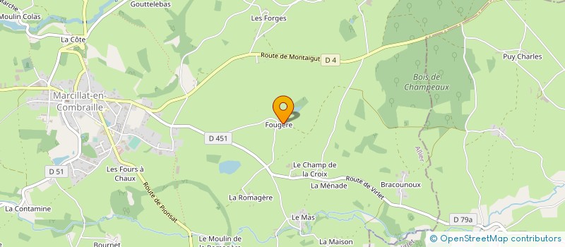 localisation de l'entreprise MONSIEUR JEROME BARBOSA  SAINTE-THERENCE