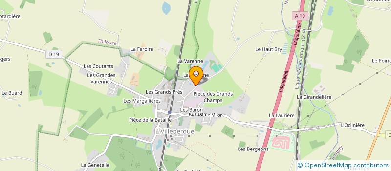 localisation de l'entreprise MONSIEUR JEROME BARBOT  VILLEPERDUE