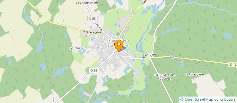 localisation de l'entreprise MONSIEUR JEROME BARDET  PIERREFITTE-SUR-SAULDRE