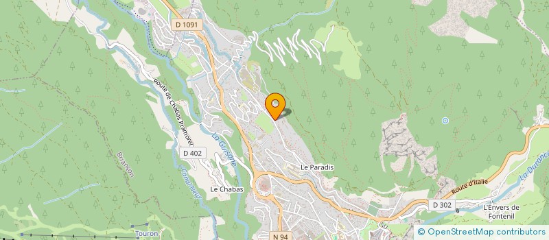 localisation de l'entreprise MONSIEUR JEROME BARNEOUD-ROUSSET à BRIANCON