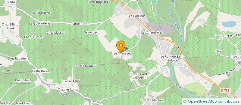 localisation de l'entreprise MONSIEUR JEROME BARON à VAL-DE-COGNAC
