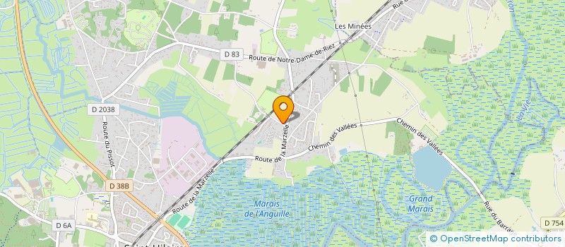 localisation de l'entreprise MONSIEUR JEROME BARREAU à SAINT-HILAIRE-DE-RIEZ