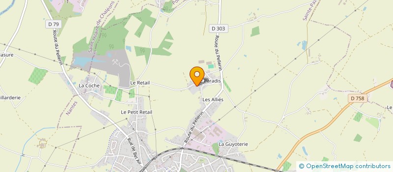 localisation de l'entreprise MONSIEUR JEROME BARREAU à SAINTE PAZANNE