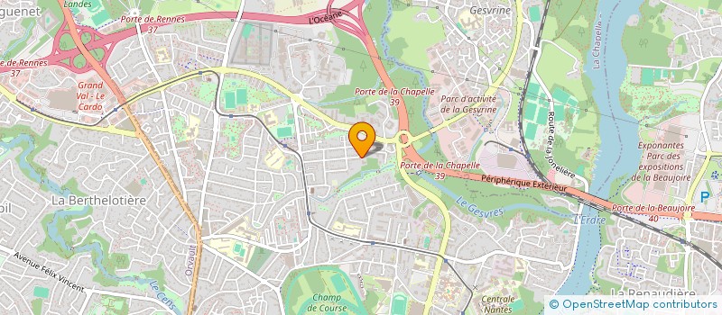 localisation de l'entreprise MONSIEUR JEROME BARROIS DE SARIGNY  NANTES