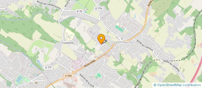 localisation de l'entreprise MONSIEUR JEROME BARTHEROTTE  CASTELMAUROU